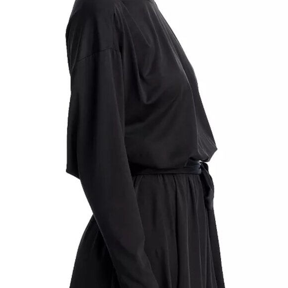 ***Aqua Drop Waist Jersey Dress*** - Picture 5 of 6